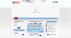 Desktop Screenshot of citicouriers.com